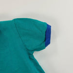 Load image into Gallery viewer, Vintage Jet Set Teal Green Polo Shirt 24 Months
