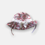 Load image into Gallery viewer, Janie &amp; Jack Pink Floral Sun Hat 3-6 Months
