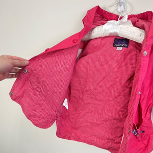 Vintage Carter's Hooded Pink Jacket 24 Months