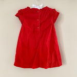 Load image into Gallery viewer, Mini Boden Pintuck Ruffle Corduroy Dress 6-12 Months
