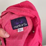 Load image into Gallery viewer, Vintage Carter&#39;s Hooded Pink Jacket 24 Months
