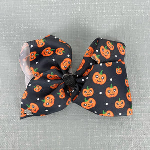 JoJo Halloween Pumpkin Hair Bow