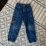 Load image into Gallery viewer, Vintage Levi's Blue Denim Levi Strauss &amp; Co International Jogger Jeans Boys 6
