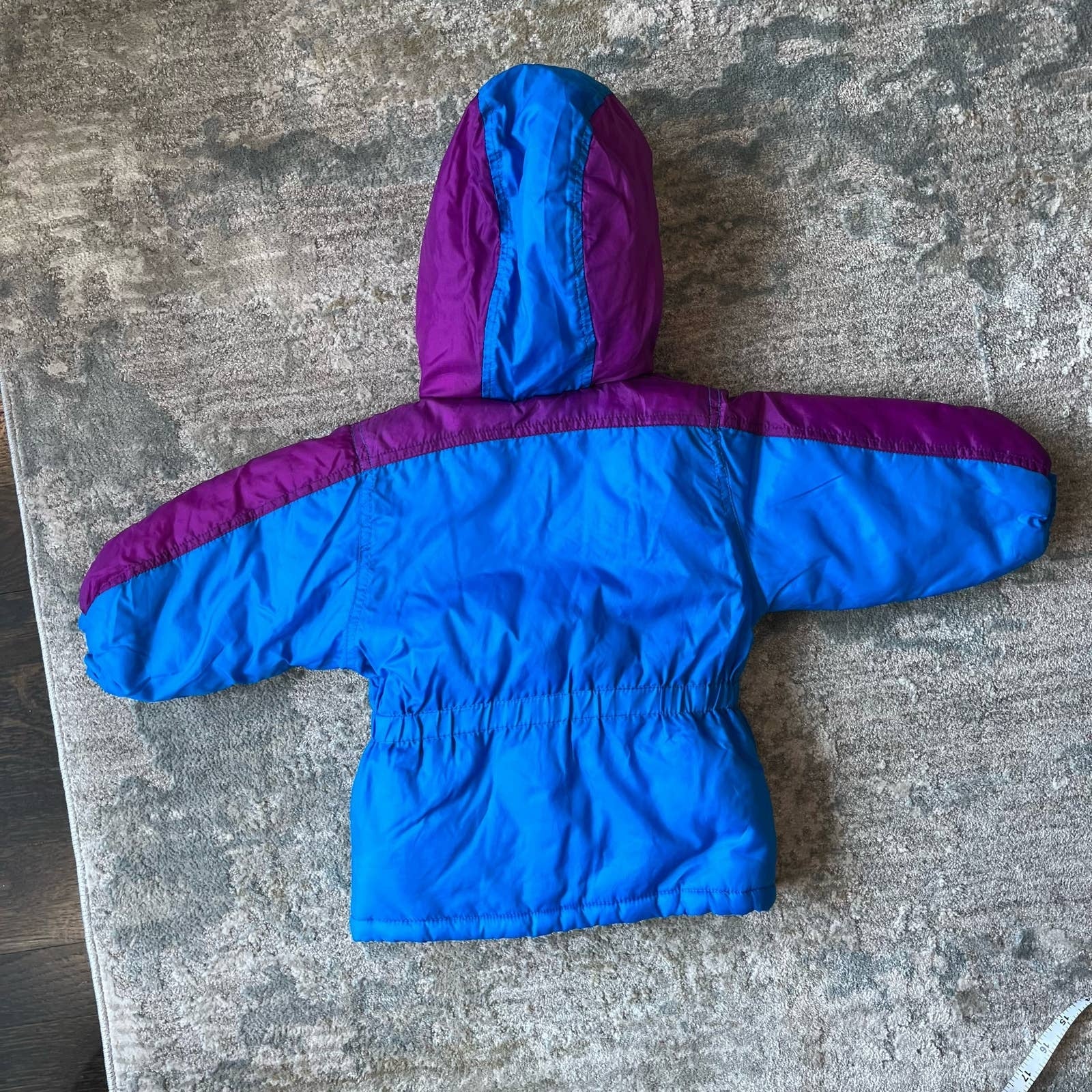 Vintage Skyline Hooded Winter Coat 18 Months