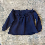 Load image into Gallery viewer, Vintage Jordache Navy Flower Sweatsuit Outfit 4/5
