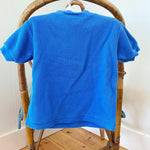 Load image into Gallery viewer, Vintage OshKosh B'gosh Short Sleeve Blue Giraffe Tee 24 Months USA
