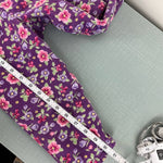 Load image into Gallery viewer, Vintage OshKosh B'gosh Purple Floral Overalls 4T USA
