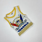 Load image into Gallery viewer, Vintage Bumpin Here Comes Trouble Tank 12 Months
