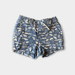 Load image into Gallery viewer, Janie and Jack Pull On Blue Ocean Shorts 12-18 Months
