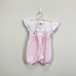 Load image into Gallery viewer, Hug Me First Smocked Pink Romper 18-24 Months
