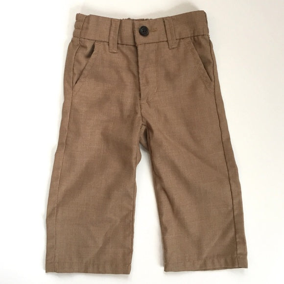 Gymboree Baby Boy Tan Dress Pants 6-12 Months