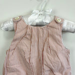 Load image into Gallery viewer, Jacadi Paris Cozy Striped Overalls 1 Month
