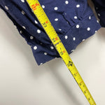 Load image into Gallery viewer, Vintage My Michelle Navy Blue Polka Dot Jumpsuit 6 USA
