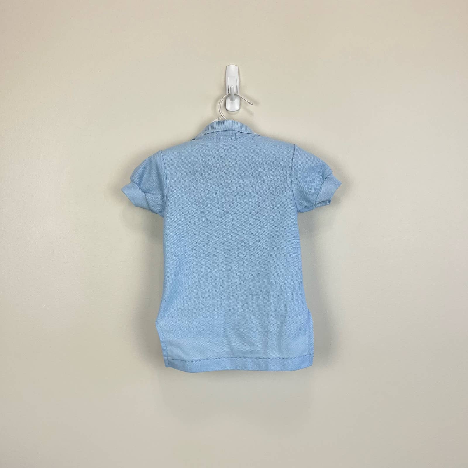 Vintage Izod Lacoste Baby Blue Polo Shirt 2T USA