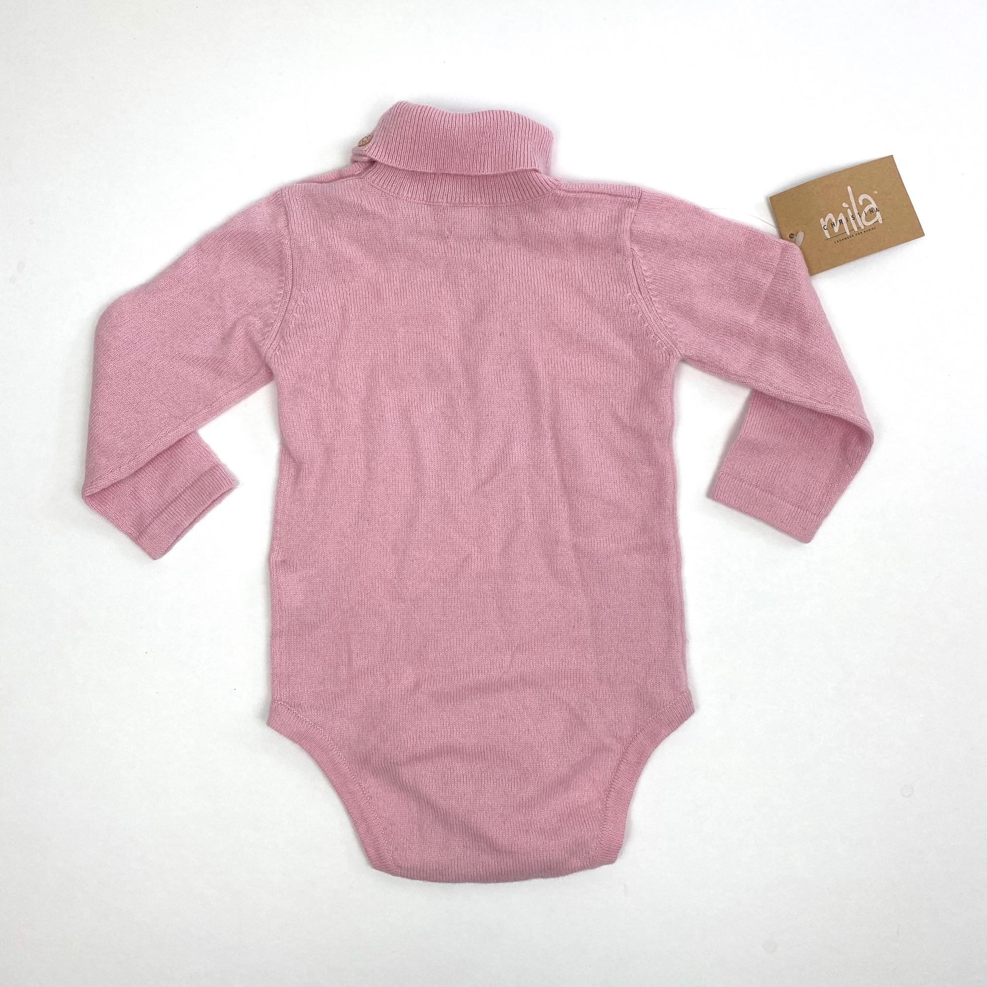 Mila Christina Baby Girl Cashmere Bodysuit NWT