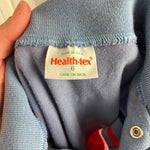 Load image into Gallery viewer, Vintage Health-tex Striped Blue Polo Shirt 6 USA
