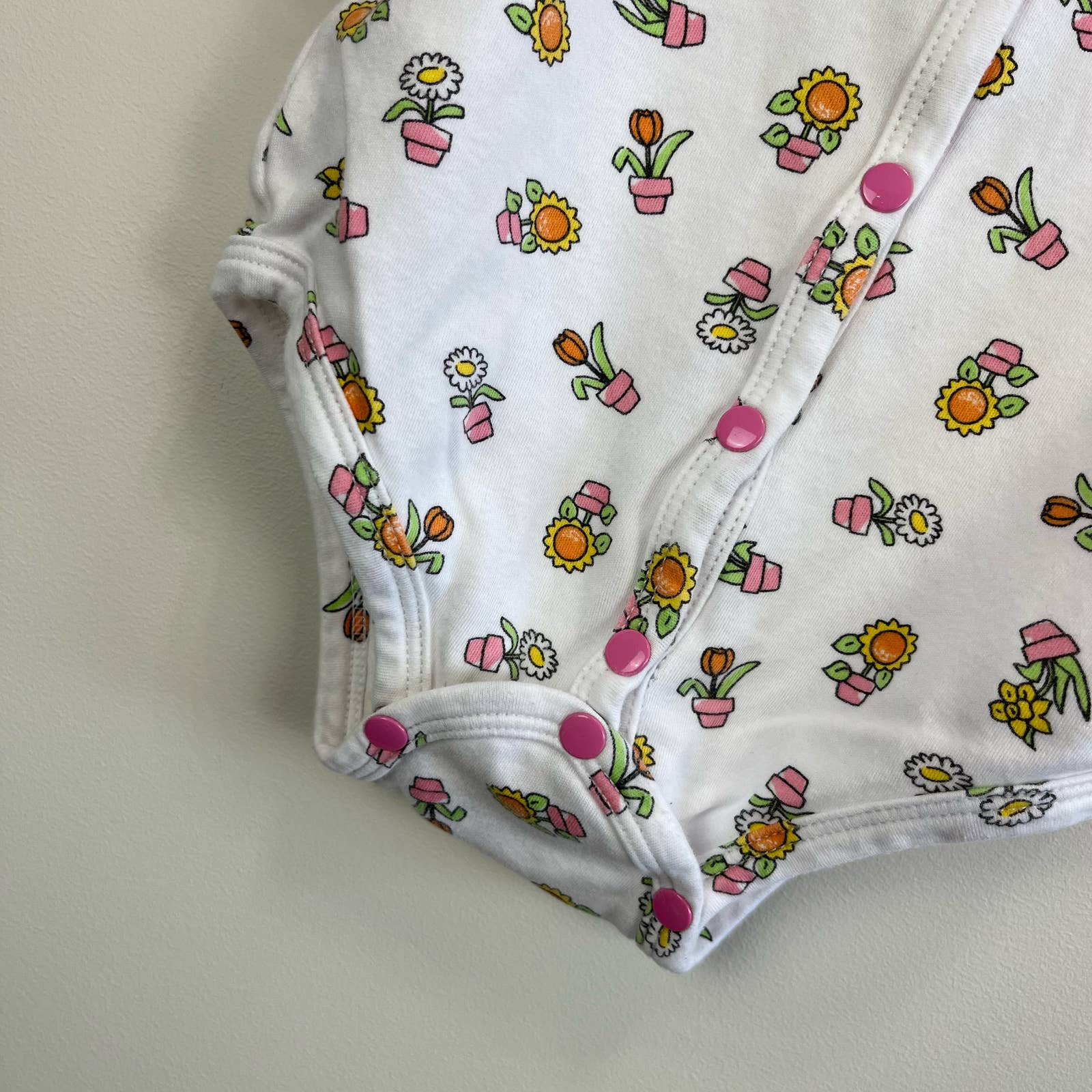 Vintage All Mine Garden Romper 6-9 Months