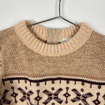 Load image into Gallery viewer, Vintage Unisex Kids Tan Sweater 3T
