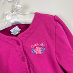 Load image into Gallery viewer, Vintage OshKosh B&#39;gosh Girls Pink Cardigan Sweatshirt 6 USA
