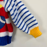Load image into Gallery viewer, Vintage Small Stars 90s Sports Sweater 12 Months
