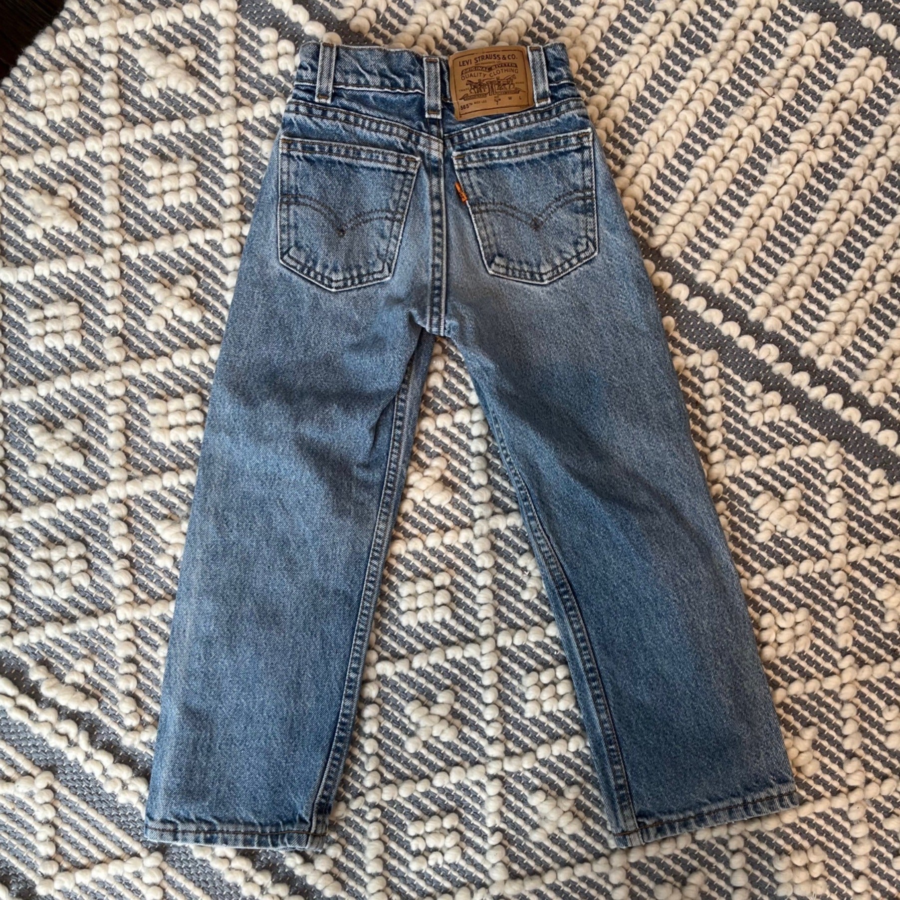 Vintage Levi's 565 Orange Tab jeans 7