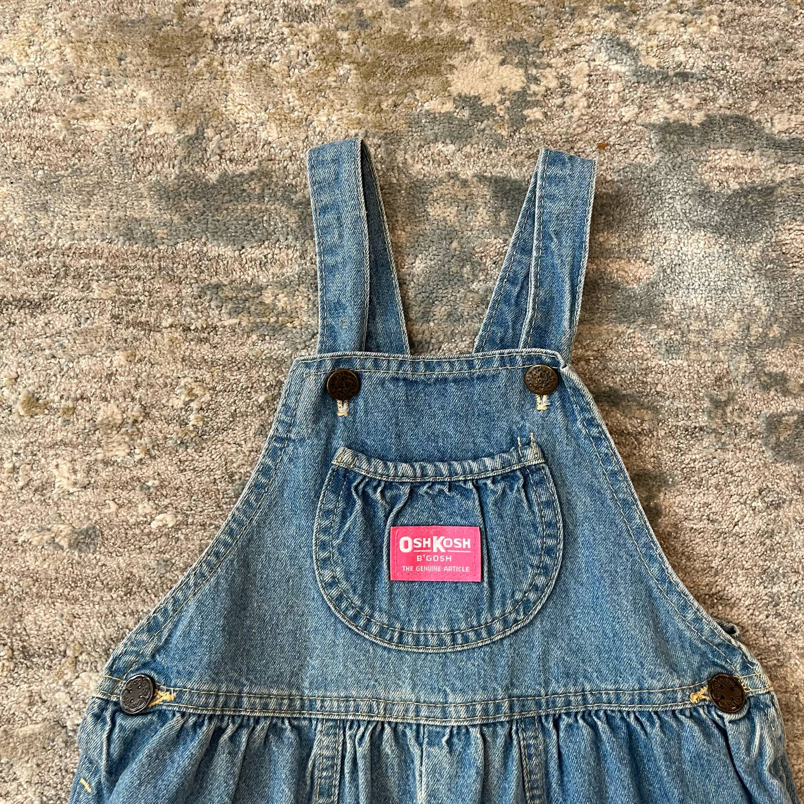 Vintage OshKosh B'gosh Blue Jean Overalls 6 USA – andescloset91