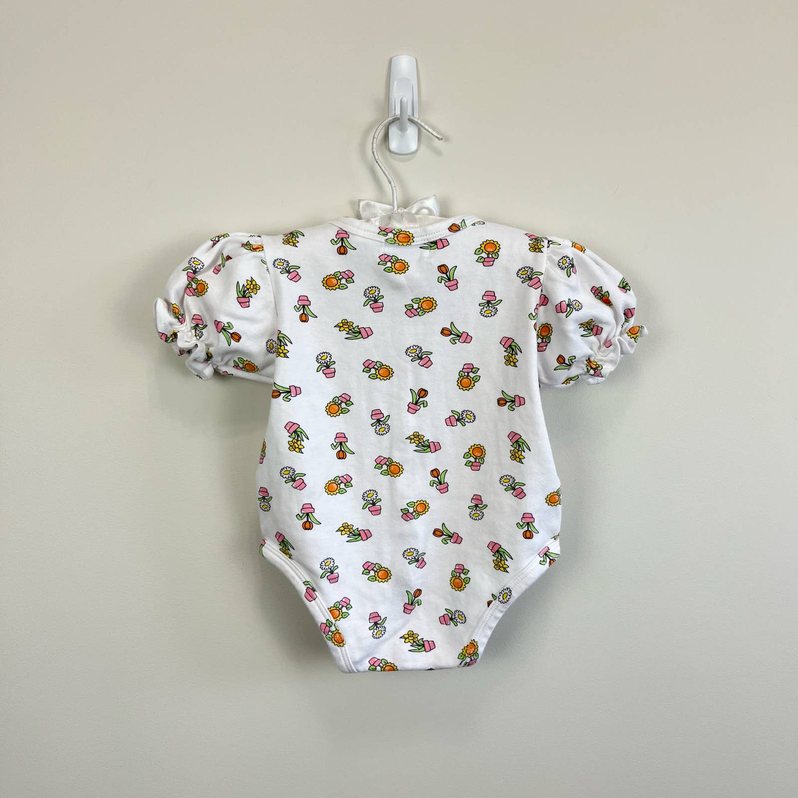 Vintage All Mine Garden Romper 6-9 Months