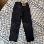 Load image into Gallery viewer, Vintage Levi&#39;s Orange Tab Black Jeans 9
