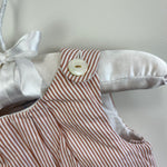 Load image into Gallery viewer, Jacadi Paris Cozy Striped Overalls 1 Month
