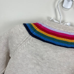 Hanna Andersson Rainbow Knitcraft Cardigan 70 cm 6-12 Months