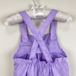 Load image into Gallery viewer, Vintage Rainbow Connection Purple Sun Suit Romper 12 Months
