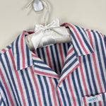 Load image into Gallery viewer, Vintage Guess Blue &amp; Red Striped Button Up Shirt 6 USA
