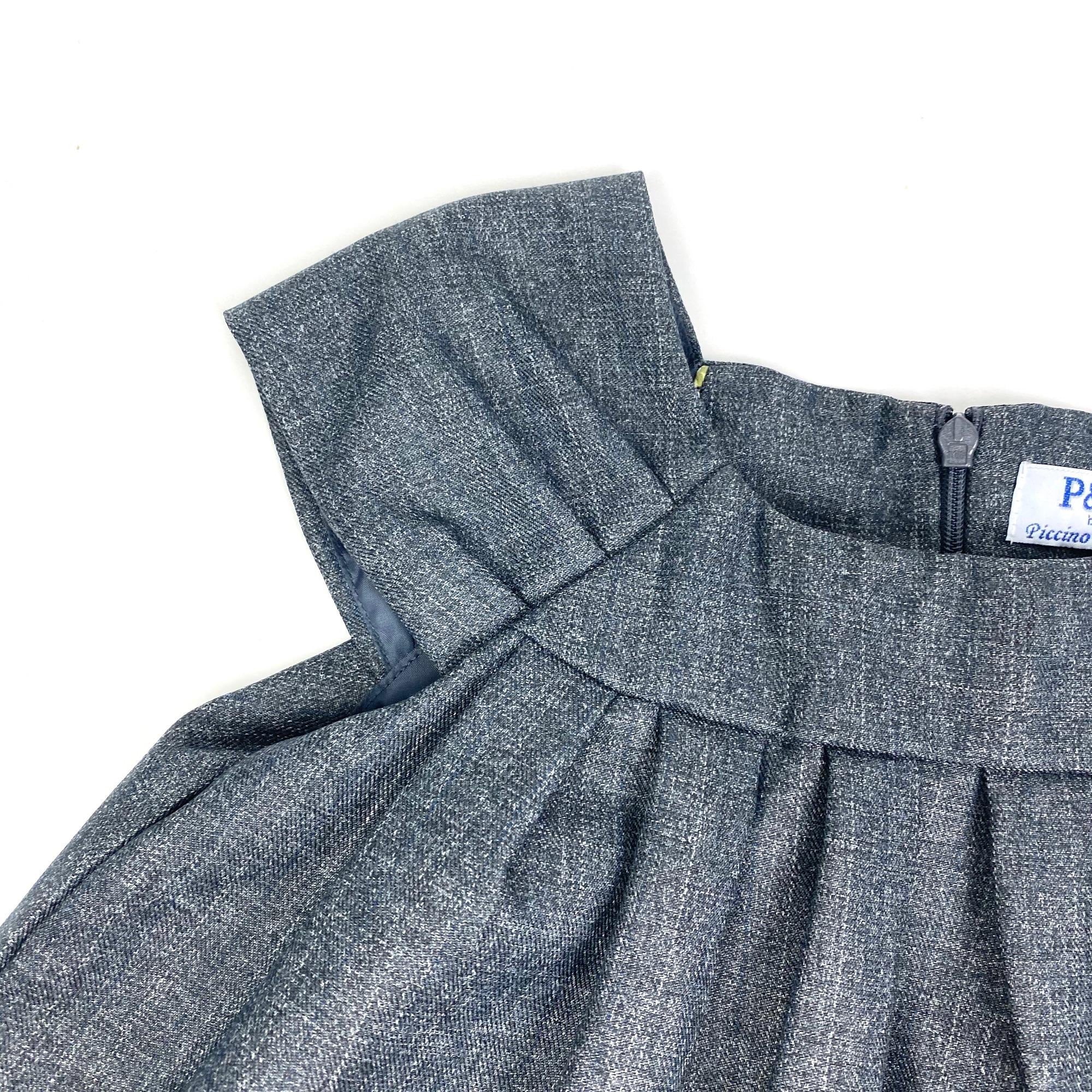 P&P by Piccino Piccina Girls Gray Dress 3T