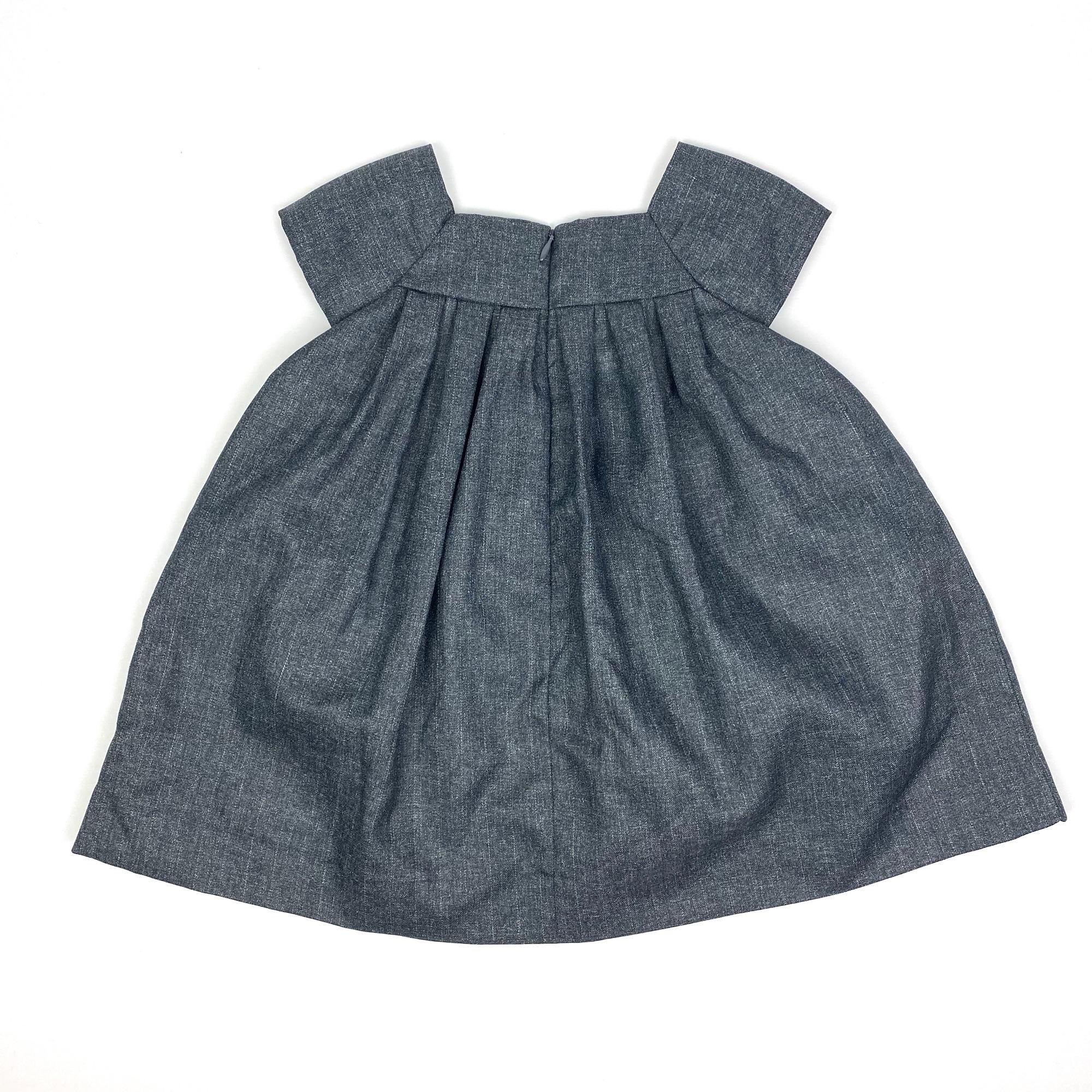 P&P by Piccino Piccina Girls Gray Dress 3T