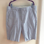 Load image into Gallery viewer, J. Crew Boys’ Ludlow Blue Seersucker Suit Short 12
