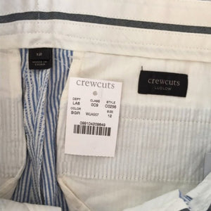 J. Crew Boys’ Ludlow Blue Seersucker Suit Short 12