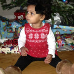 Load image into Gallery viewer, Carter’s 5 Piece Holiday Set 12 Months
