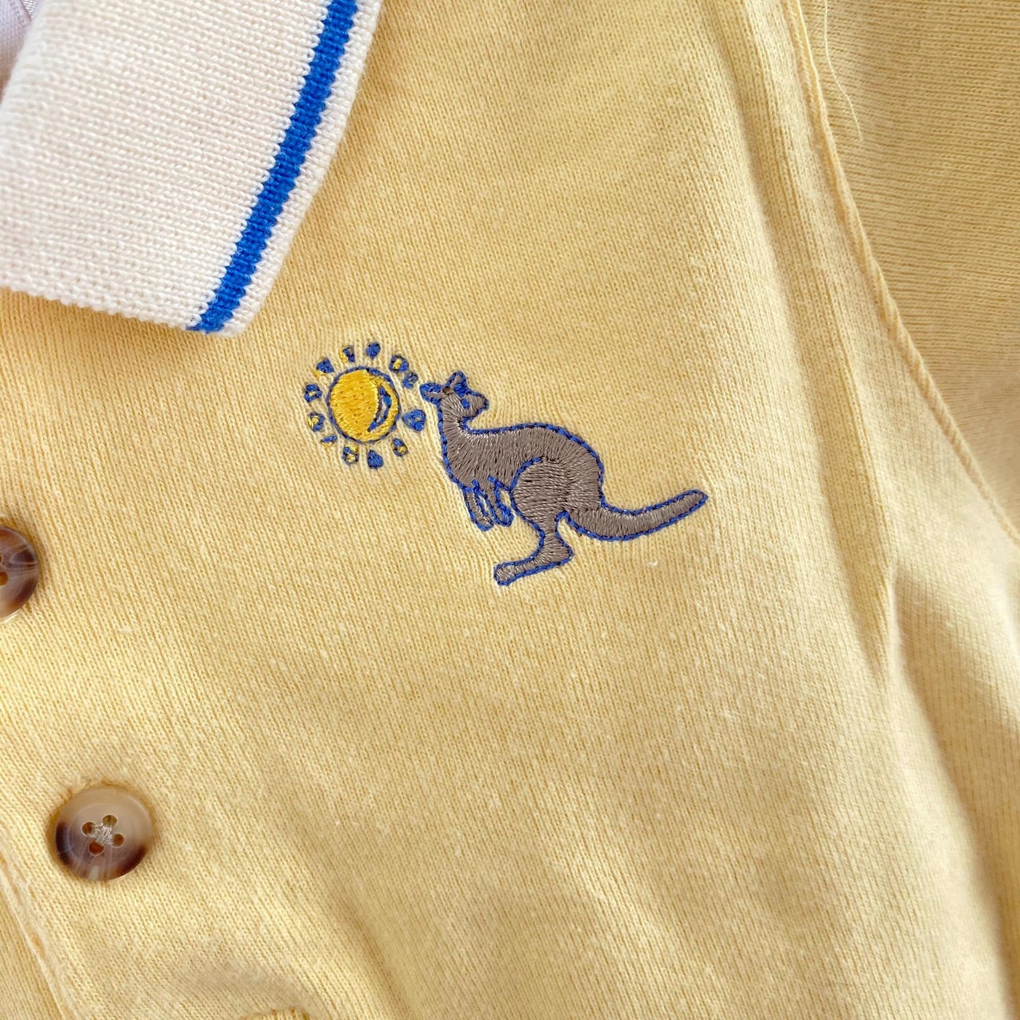 Vintage Gymboree Yellow – Polo andescloset91 Shirt XS Kangaroo