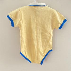 Vintage Gymboree Yellow Kangaroo Polo Shirt XS