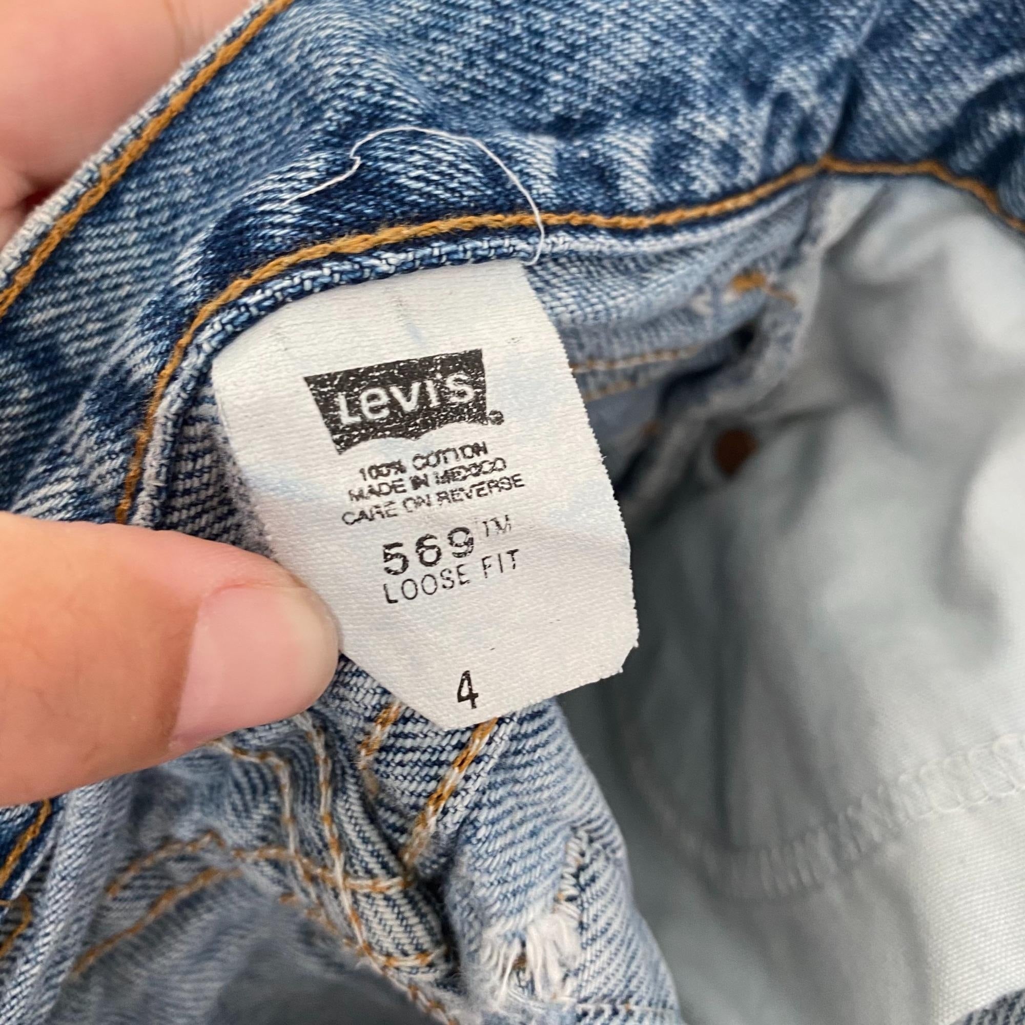 Vintage Levi's 569 Loose Fit Jeans 4T