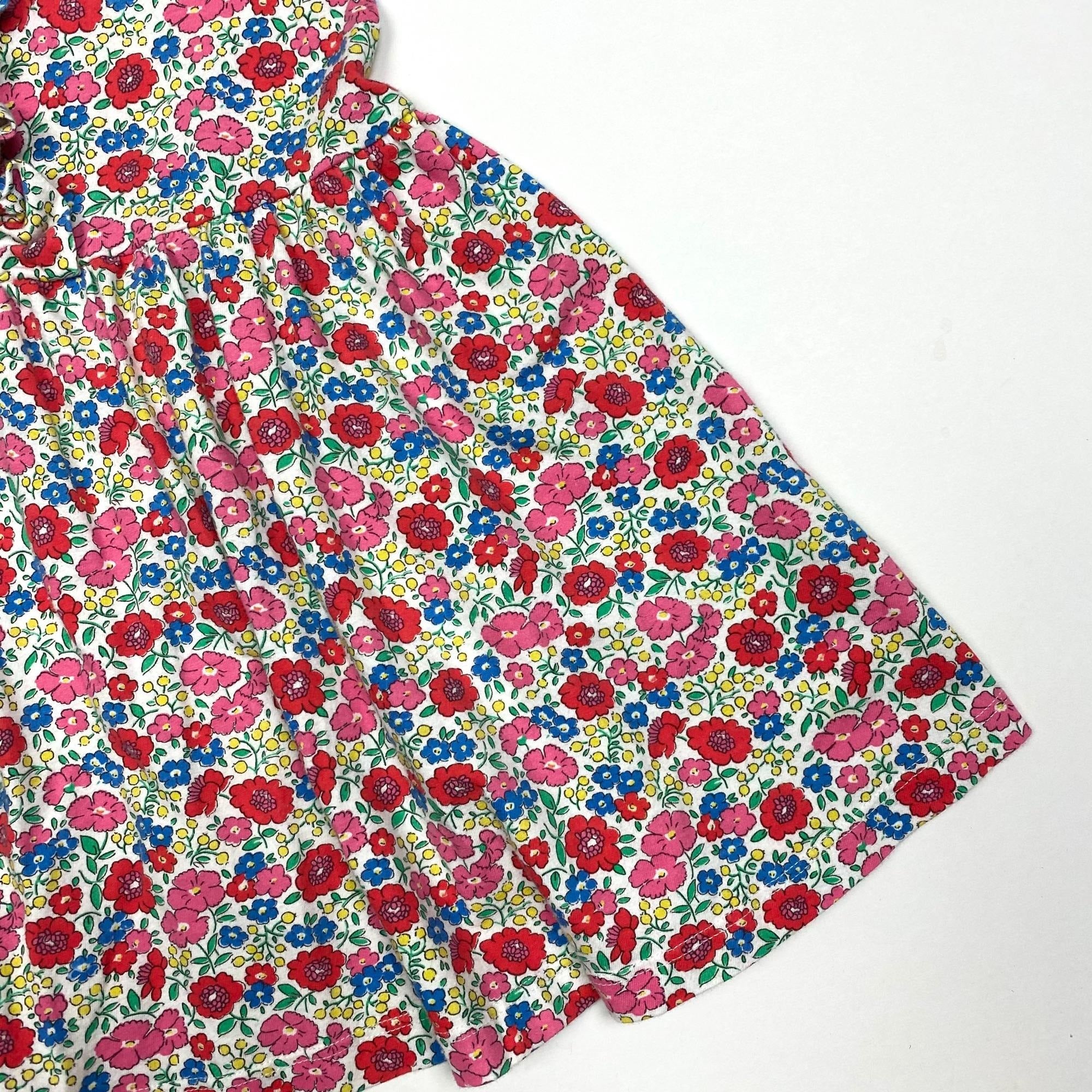 Mini Boden Girls Sleeveless Floral Dress 6-7 Years