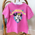 Load image into Gallery viewer, Vintage 90s Mickey &amp; Co Pink Tee Shirt USA
