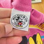 Load image into Gallery viewer, Vintage 90s Mickey &amp; Co Pink Tee Shirt USA
