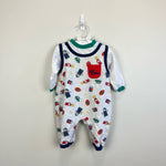 Load image into Gallery viewer, Vintage OshKosh B&#39;gosh Teddy Bear Coverall 6-9 Months
