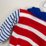 Load image into Gallery viewer, Vintage Small Stars 90s Sports Sweater 12 Months

