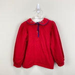 Load image into Gallery viewer, Vintage OshKosh B&#39;gosh Girls Red Blouse 4T USA
