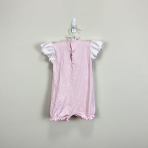 Hug Me First Smocked Pink Romper 18-24 Months