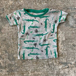 Load image into Gallery viewer, Carter&#39;s Alligator Pajama Set 2T
