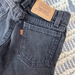 Load image into Gallery viewer, Vintage Levi&#39;s Orange Tab Black Jeans 9
