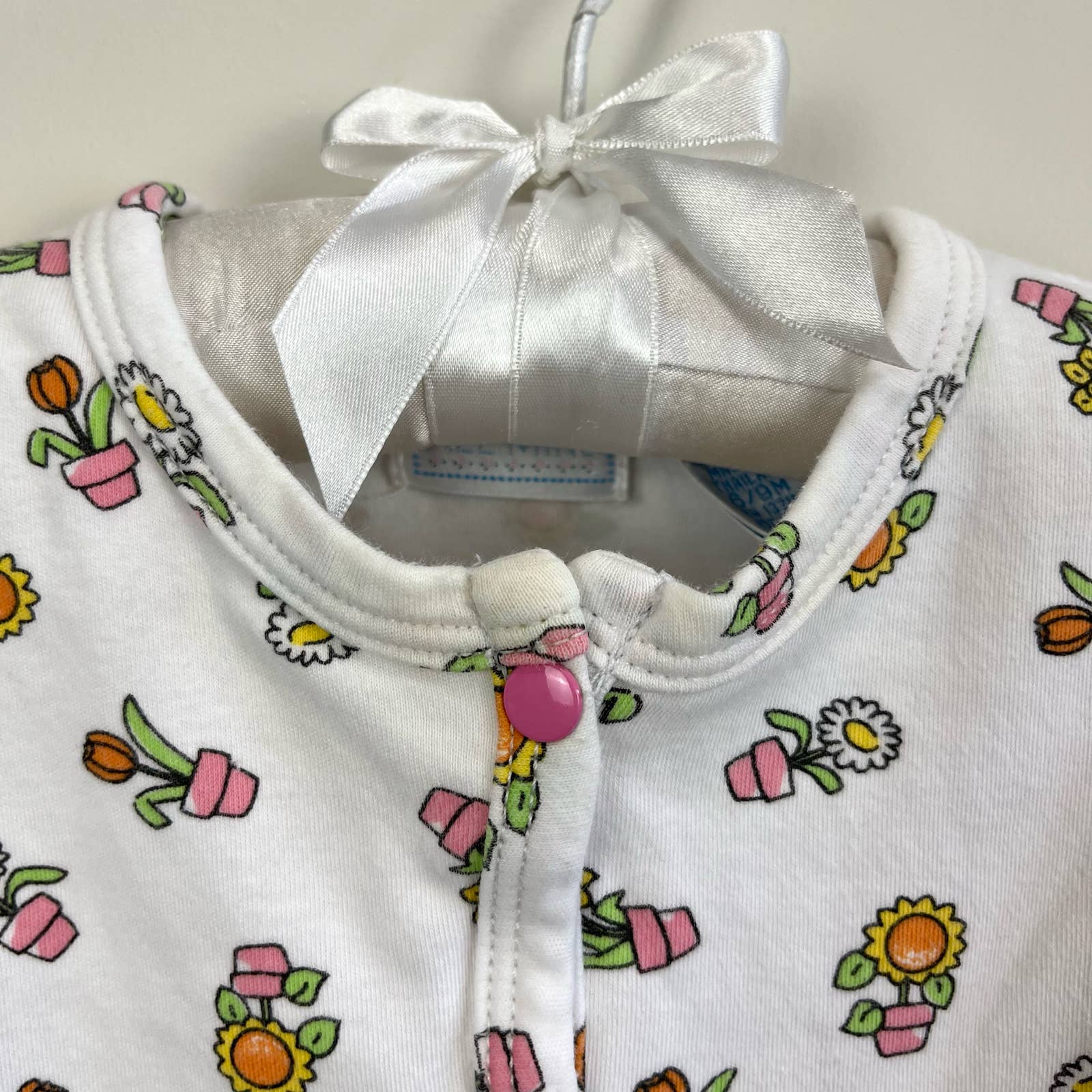 Vintage All Mine Garden Romper 6-9 Months